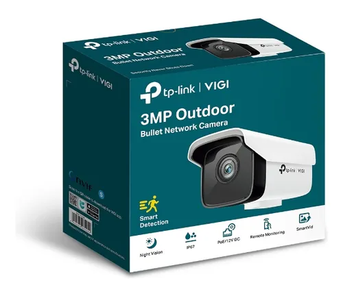 VIGI-C300HP-4 CAMARA DE RED TIPO BALA 3MP EXTERIOR ESCANEO PROGRESIVO