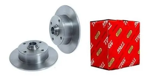 comprar Par De Disco Freio Dianteiro Vw Brasilia Fusca Variant Trw 