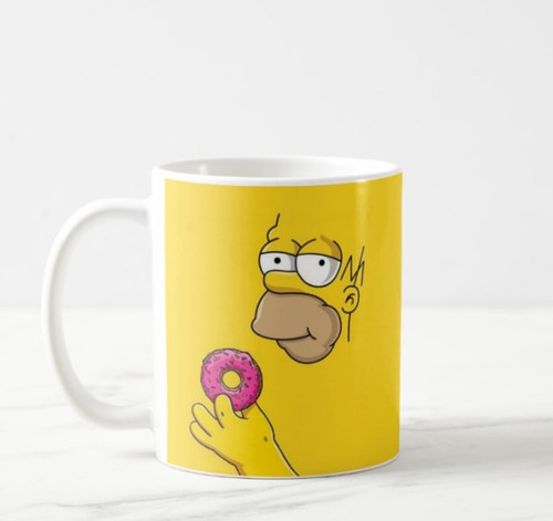Caneca Porcelana Personalizada Os Simpsons 10