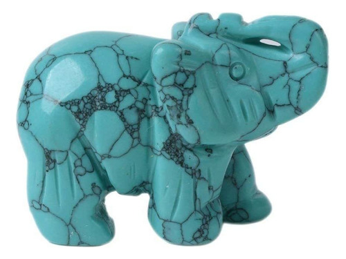 Artesanías De Guardian Curativo De Elefante Tallado