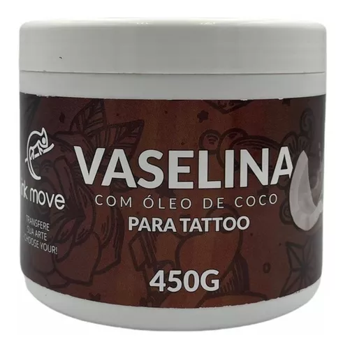 Vaselina Tattoo 450g com Extrato de Canela & Oleo de Cravo & Vitamina E -  TTS 