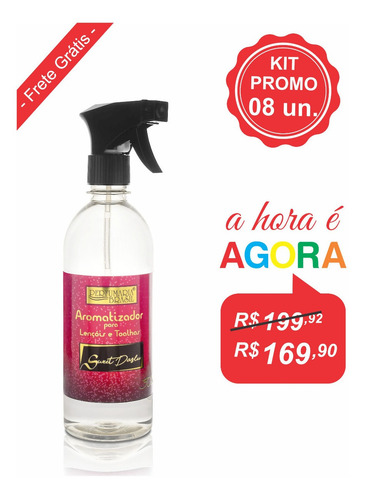 Agua Lençol E Toalha Premium 500ml - Kit 8 Unidades