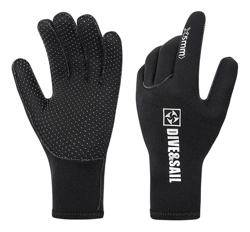 Guantes De Buceo De Neopreno De 5 Mm Para Deportes L