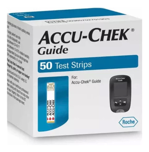 Tiras Reactivas Accu-chek Guide Por 50 Unidades