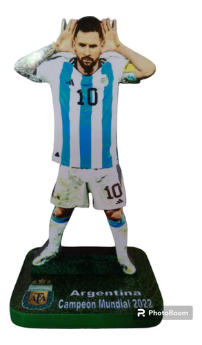 Figura Messi Topo Gigio, Centro De Mesa O Coleccionar 28cm