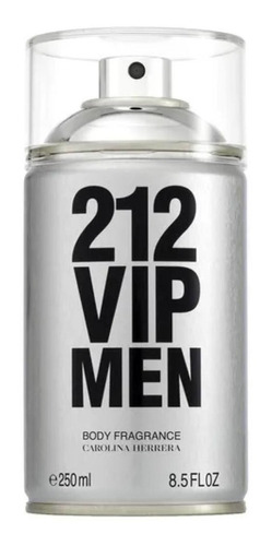 Carolina Herrera 212 Vip Men Masculino Body Spray 250ml