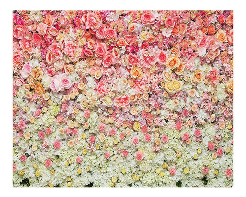 Telón De Fondo Fotográfico 3d Hermosas Rosas Impresión Foto