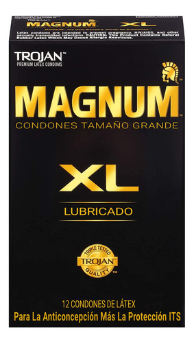 Condones Xl Trojan Magnum 12 Und - Unidad a $4158