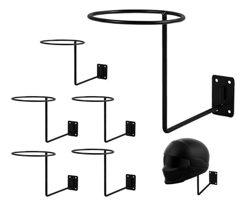 Soporte Multifuncional De Pared Casco De Motocicleta, P...