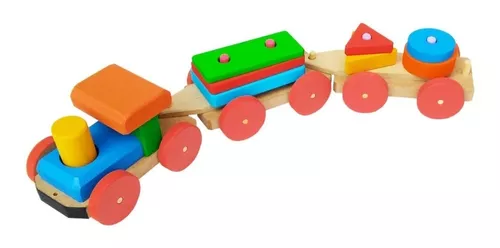 Carreta Trenzinho Alegria De Brinquedo