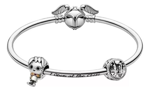 Brazalete Pulsera Harry Potter Original Charms Harry Hogwars