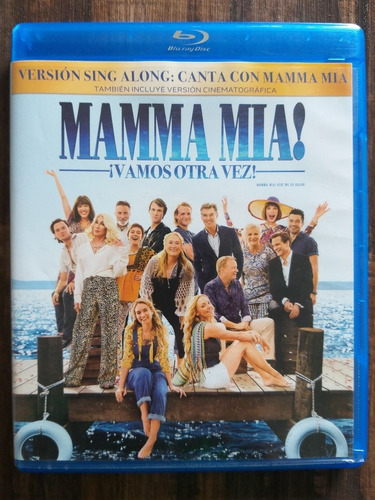 Mamma Mia! 2 ¡vamos Otra Vez! Blue Ray Película Maryl Streep