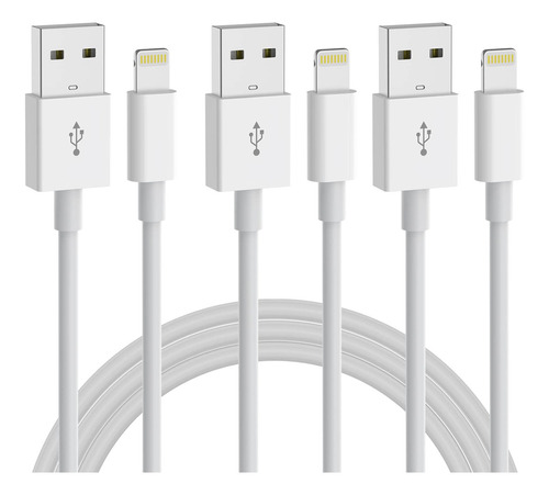 iPhone Charger 3pack 10ft [apple Mfi Certified] Long Lightni