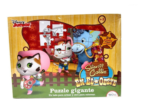 Sheriff Callie -  Puzzle Gigante - 24 Piezas - Magic Makers