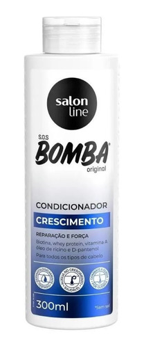 Condicionador S.o.s Bomba De Vitaminas 300ml - Salon Line