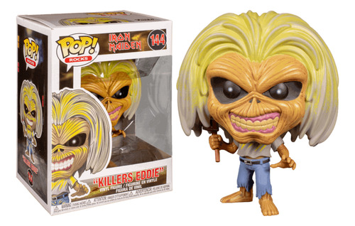 Funko Pop! Rocks Kit 4x Skeleton Eddie Iron Maiden 1st Wave