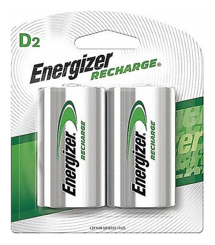 Pilas Recargables Energizer D2 