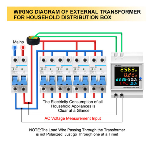 Medidor De Electricidad Monofásico Doméstico Inteligente