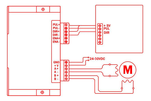 . Kit Motor A Pasos Nema 23 Cnc 20kg/cm 57hs76 + Driver