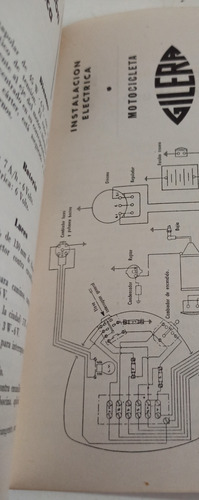 Antiguo Libro De Instrucciones Gilera Sport G - 150 Año 1957 (Usado)
