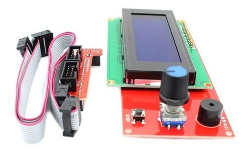 Display Lcd 2004 20x04 Impressora 3d Ramps Reprap Graber Anet Arduino Uno Mega
