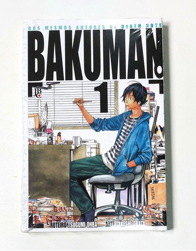 Bakuman 1! Mangá Jbc! Novo E Lacrado! Reimpressão!