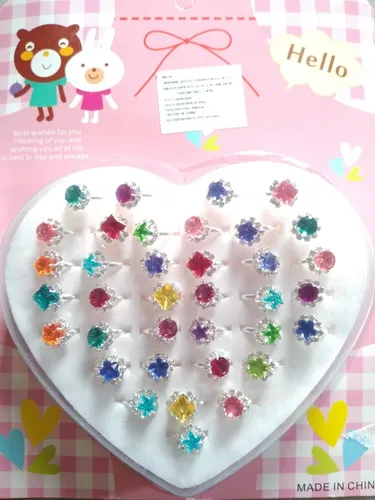 Anillos de fantasia para niñas sale
