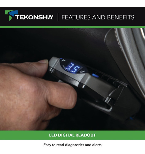 Remolque Electrónico De 1 A 4 Ejes Tekonsha Prodigy P2 Con C