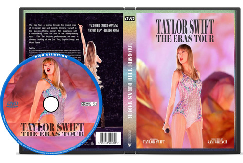 Dvd Taylor Swift The Eras Tour 2023