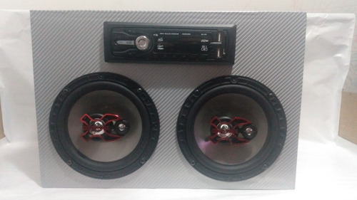 Caixa Bob Residencial 100w 6 Pol. Bravox Com Modulo Taramps