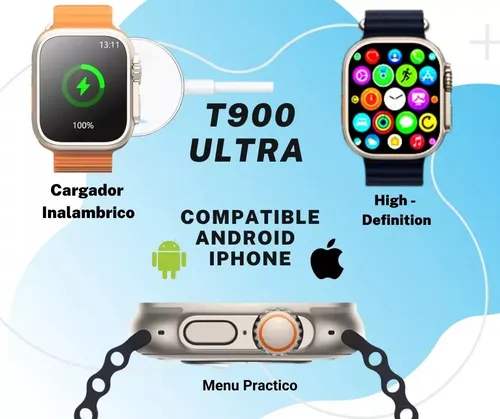 Reloj Inteligente Series 8 Ultra Smart Watch T900 Deportivo