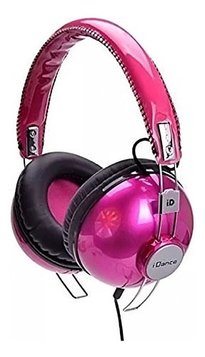 Idance Hipster702 Auricular Profesional C/microfono Rosa