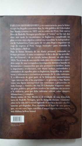 Diario Intimo De San Martin - Rodolfo Terragno - Form. Grand