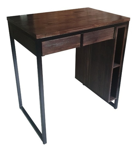 Imagen 1 de 4 de Mueble Isla Barra Desayundor Cajon Industrial Laqueado