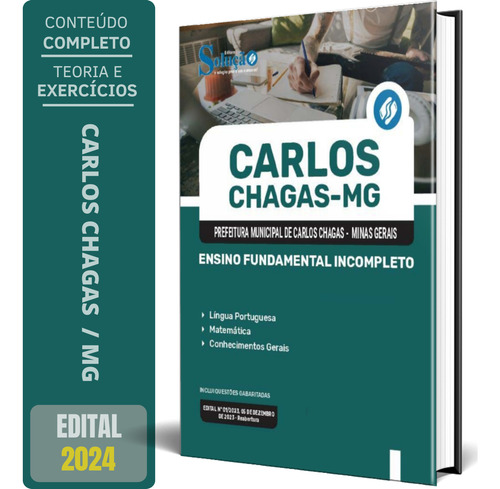 Apostila Carlos Chagas Mg - Ensino Fundamental Incompleto