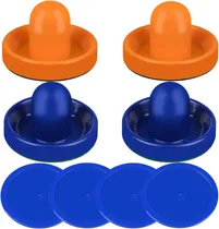 Comprar Empujadores De Hockey De Aire Y Discos Rojos De Hockey De Ai