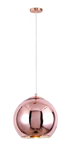 Luminária Pendente Vidro Dixon Led Espelhada Gimpo Mh601