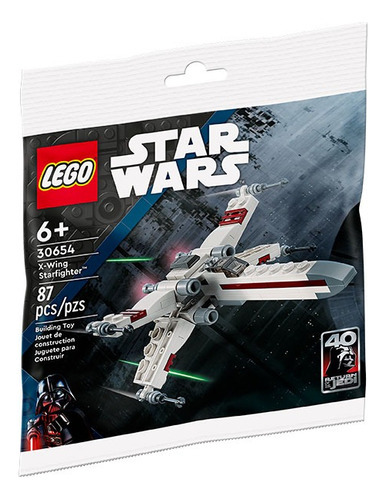 Lego 30654 Caza Espacial X-wing Cantidad De Piezas 87