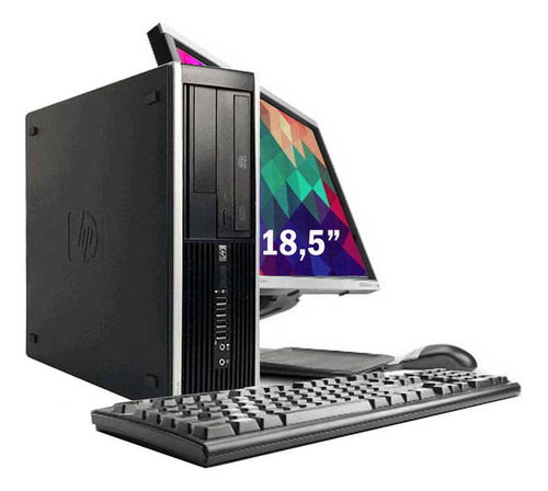 Cpu Hp Elite 8200 1155 Core I5 2ª G 4gb 250gb + Monitor