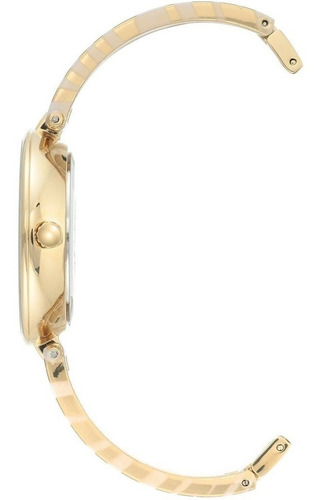 Reloj Mujer Anne Klein Cristal Mineral 34 Mm Ak/3532wtze