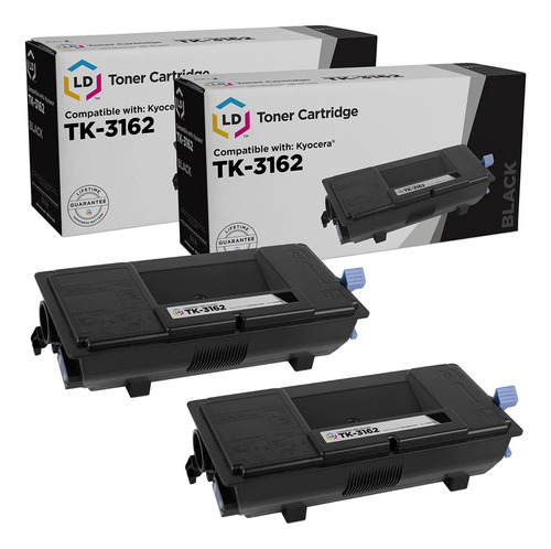 Cartucho De Tóner Compatible Ld Para Kyocera Tk- 1t02t90us.