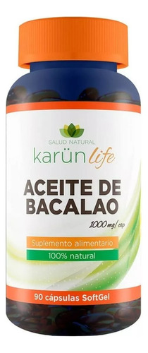 Aceite De Bacalao 90 Cápsulas 400mg,  Agronewen 