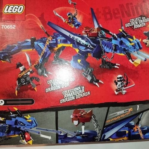 Lego 70652 Stormbringer Dragon Azul Ninjago Ninja Go