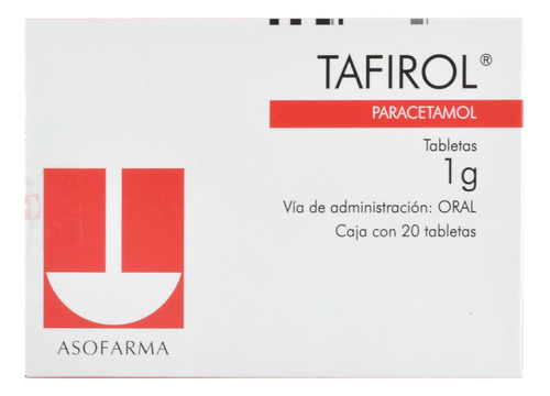 Tafirol 1g Caja Con 20 Tabletas