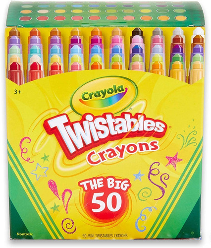 Crayola Twistables Crayolas  The Big X 50 