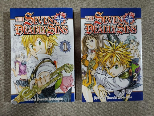 Manga The Seven Deadly Sins Tomo 1 Y 2 - Kodansha 1ª Edicion