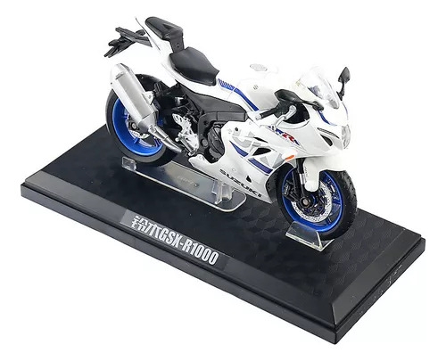 Motocicletas Metálicas En Miniatura Suzuki Gsx R1000 L7 Can