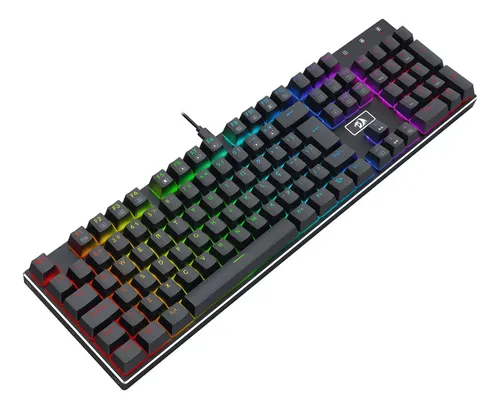 Devarajas RGB Preto Switch Marrom USB-C K556RGB (PT-BROWN) | Frete