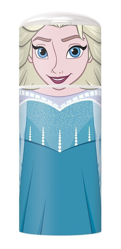 Vaso Botella De Agua Infantil Frozen Figura Elsa Disney