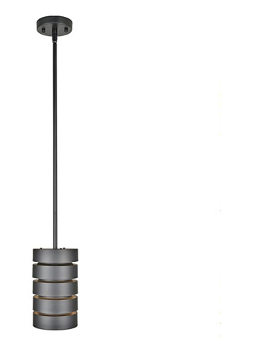 Lampara CoLG Moderno Pendulo E27 Negro/metal Linea Di Liara